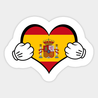 Spain flag Sticker